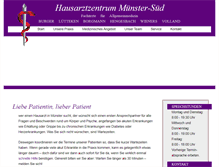 Tablet Screenshot of docmuenster.de